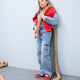 Defacto D7089A8 Kız Çocuk Denim Jean Pantolon