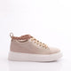 Kadın Kalın Taban Halhal Detaylı Silver Taşlı Sneakers Ayakkabı 15299623118