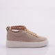 Kadın Kalın Taban Halhal Detaylı Silver Taşlı Sneakers Ayakkabı 15299623118