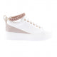Kadın Kalın Taban Halhal Detaylı Silver Taşlı Sneakers Ayakkabı 15299623118