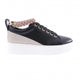 Kadın Kalın Taban Halhal Detaylı Silver Taşlı Sneakers Ayakkabı 15299623118