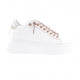 Kadın Kalın Taban Silver Taş Bağcıklı Sneakers Ayakkabı 15299653118