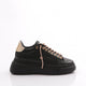 Kadın Kalın Taban Silver Taş Bağcıklı Sneakers Ayakkabı 15299653118