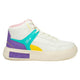 Jump 28756-Fw Yüksek Bilekli Bej Kadın Sneaker