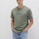 Mavi M0610943-80692 Erkek Mavi Baskılı T-Shirt Açık Haki