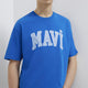 Mavi M0611711-81330 Erkek Mavi Logo T-Shirt Menekşe Mavi