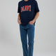 Mavi M0611711-84371 Mavi Logo Tişört Koyu Lacivert Ss Erkek T-Shirt