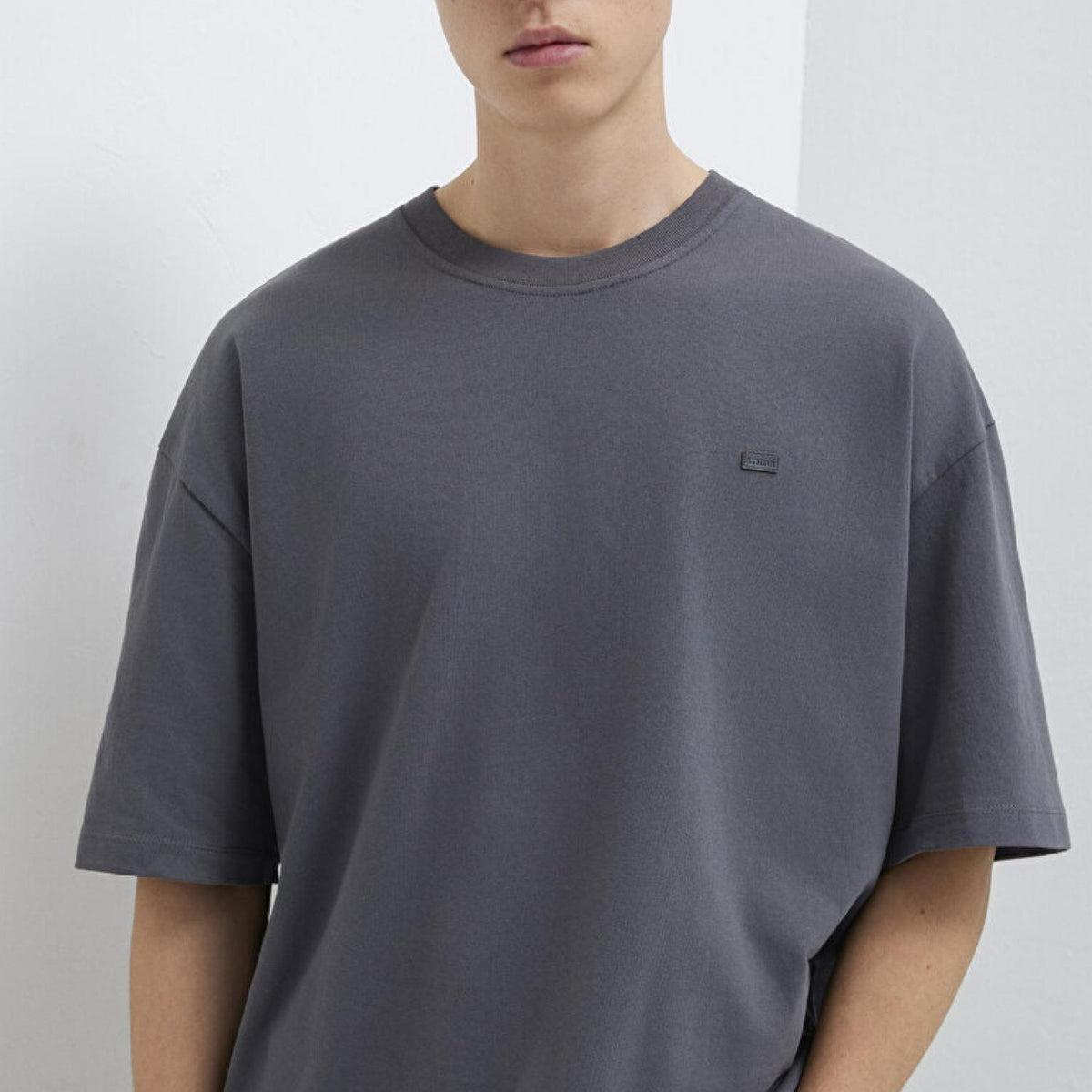 Mavi M0613188-80955 Kısa Kol Logo Erkek T-Shirt Demir Gri – DGN