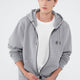 Mavi M066979-34686-22K Fermuarlı Gri Melanj Erkek Sweatshirt
