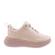 Kadın Bağcıklı Desenli Kalın Taban Sneakers Ayakkabı 23183116
