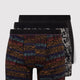Mavi M0911420-900 3'Lü Paket Erkek Boxer Siyah