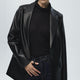 Mavi M1110494-900 Kadın Pu Blazer Ceket