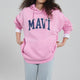 Mavi M1600361-71038 Kadın Mavi Logo Kapüşonlu Sweatshirt