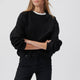 Mavi M1610198-900-Fw Bisiklet Yaka Sweatshırt Siyah Kadın Sweatshirt