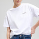 Mavi M1611309-620 Kısa Kollu Penye Beyaz Ss Kadın T-Shirt