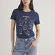 Mavi M1612205-70487 Kadın Kedi Baskılı Grafik T-Shirt