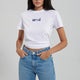 Mavi M1612241-620 Logo Tışort Beyaz Ss Kadın T-Shirt