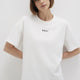 Mavi M1612518-70057 Mavı Baskılı Kadın T-Shirt Kırık Beyaz