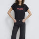 Mavi M166422-900 Mavı Istanbul Tişört Siyah Kadın T-Shirt