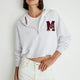 Mavi M1S10163-85438 Kadın Kapisonlu Logo  Sweatshirt