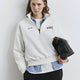 Mavi M1S10373-70057 Logo Baskılı Sweatshırt Kırık Beyaz Kadın Sweatshirt