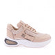 Kadın Lastik Detaylı Mega Kalın Taban Sneakers Ayakkabı 234113116