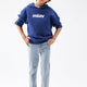 Mavi M6S10028-70722 Erkek Çocuk Miav Baskılı Kapüşonlu Sweatshirt