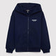 Mavi M6S10203-84371 Logo Sweatshırt Tam Fermuarlı Koyu Laciv Erkek Çocuk Sweatshirt
