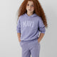 Mavi M7S10147-70557 Mavi Logo Baskılı Kapşonlu Sweatshırt Me Kız Çocuk Sweatshirt
