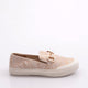 Dgn Pm373-K2001 Kadin Metal Aksesuarli Loafer Ayakkabi