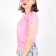 Busem S0016230 Kadın Flamlı İnce T-Shirt