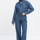 Allday Kadın Beli Lastikli Denim Pantolon