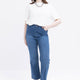 Allday Kadın Likralı Boru Paça Denim Pantolon