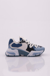Dgn Kadın Kalin Taban Sneaker Beyaz 1513363 - DGN