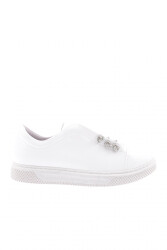 Dgn 1320-23Y Kadin Silver İp Aksesuarli Sneaker Ayakkabi Beyaz 
