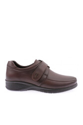 DGN 1952-1 Erkek Cırtlı Comfort Ayakkabı Kahverengi 