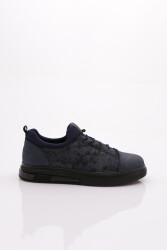 Dgn Erkek Düz Taban Sneaker Lacivert Hakiki Deri 31563396 