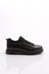 Dgn Erkek Düz Taban Sneaker Siyah Hakiki Deri 31563396 
