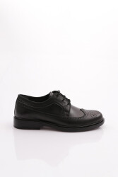 Dgn 2054-23Y Erkek Comfort Lazerli Ayakkabı Siyah 