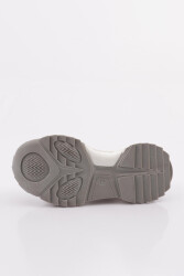Dgn 65100-22Y Kadin Bağcikli Kalin Taban Sneakers Ayakkabi 