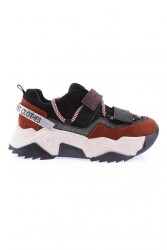 DGN KADIN MEGA KALIN TABAN SİMLİ CIRTLI SNEAKERS AYAKKABI Turkuaz 762513138 - DGN