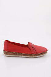 Dgn P51 Kadin Lazerli Comfort Ayakkabi Kırmızı 