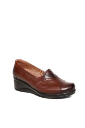 Forelli 57603-G Kadin Hallux Valgus Yapili Dolgu Taban Ayakkabi 20K Taba - FORELLİ