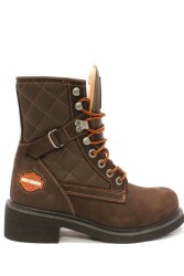 Harley Davidson 025G0078 New/Worker Bayan Bot Kahverengi - HARLEY DAVIDSON