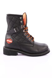 Harley Davidson 025G0078 New/Worker Bayan Bot Siyah - HARLEY DAVIDSON
