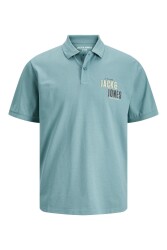 Jack & Jones 12238473-23Y Jcocoast Polo Ss Fst Erkek T-Shirt Turkuaz 