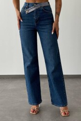 Lacarino 7615 W.Leg Kadın Jean Pantolon Mavi - LACARINO