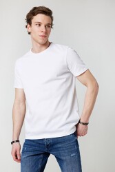 Loft Lf2026814-23Y Erkek T-Shirt Beyaz 