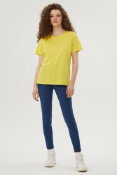 Loft Lf2028872-22Y Kadın T-Shirt Sarı 