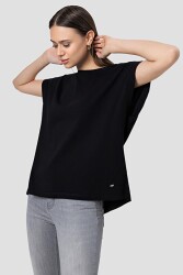Loft Lf2031983-23Y Kadın T-Shirt Siyah 